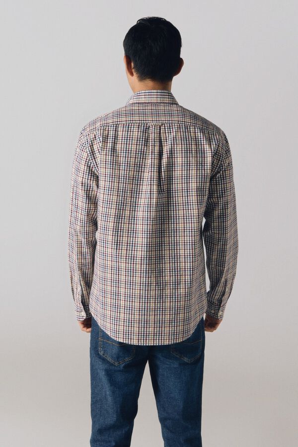 Cortefiel Camisa xadrez popelina Granada