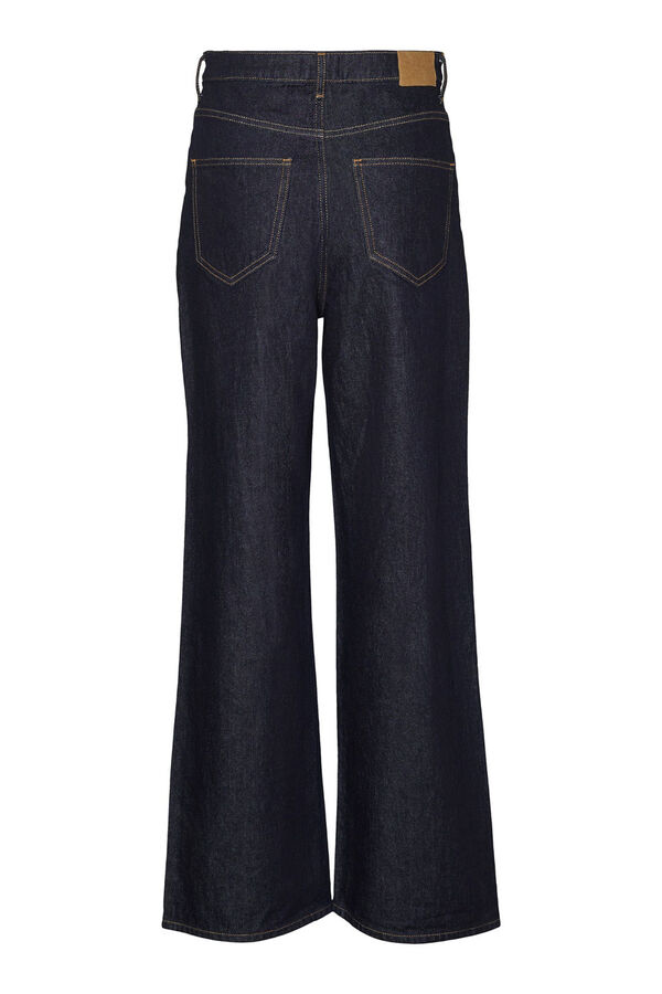 Vero Moda Pantal&oacute;n vaquero ancho Azul marino