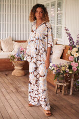 Jaase Cal&ccedil;as Brookes estampado Calypso Tostado