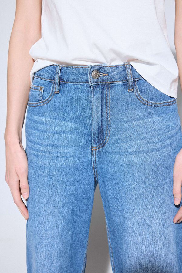 Slowlove Pantal&oacute;n vaquero New Recto Soft Azul