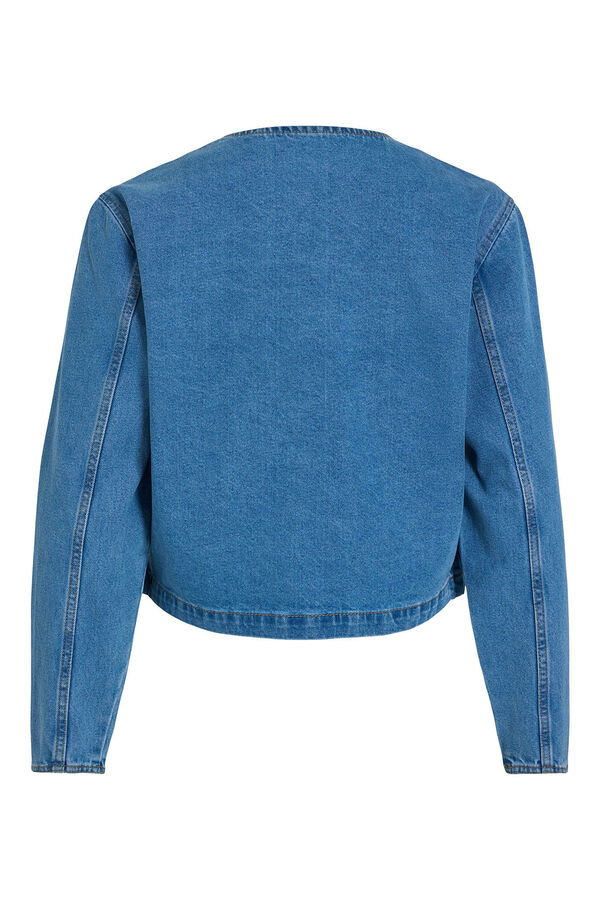 Vila Chaqueta vaquera abotonada Azul