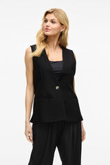 Vila Chaleco de vestir 3/4 Negro