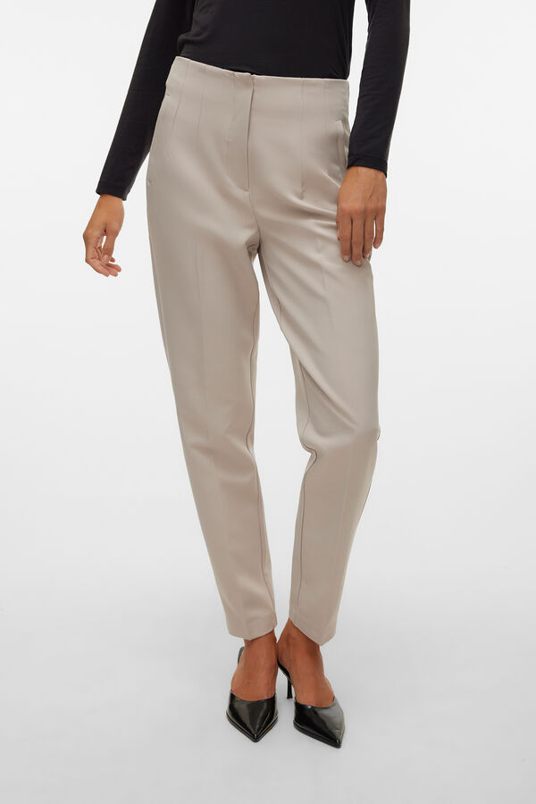 Vero Moda Pantal&oacute;n largo de vestir Gris