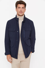 Cortefiel Chaqueta t&eacute;cnica Azul marino