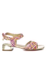 XTI Sand&aacute;lia de salto largo Multicolorido