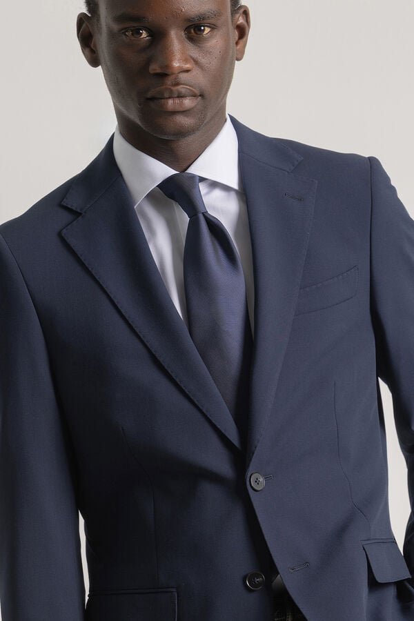 PuroEGO Terno estruturado Slim Fit Azul