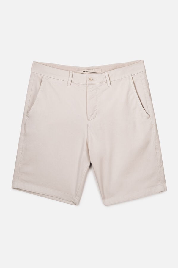 OOTO Bermuda chino Ecru