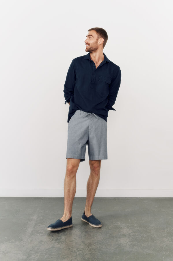 OOTO Bermuda chino Azul