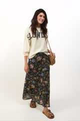 Slowlove Falda de tul el&aacute;stico Multicolorido