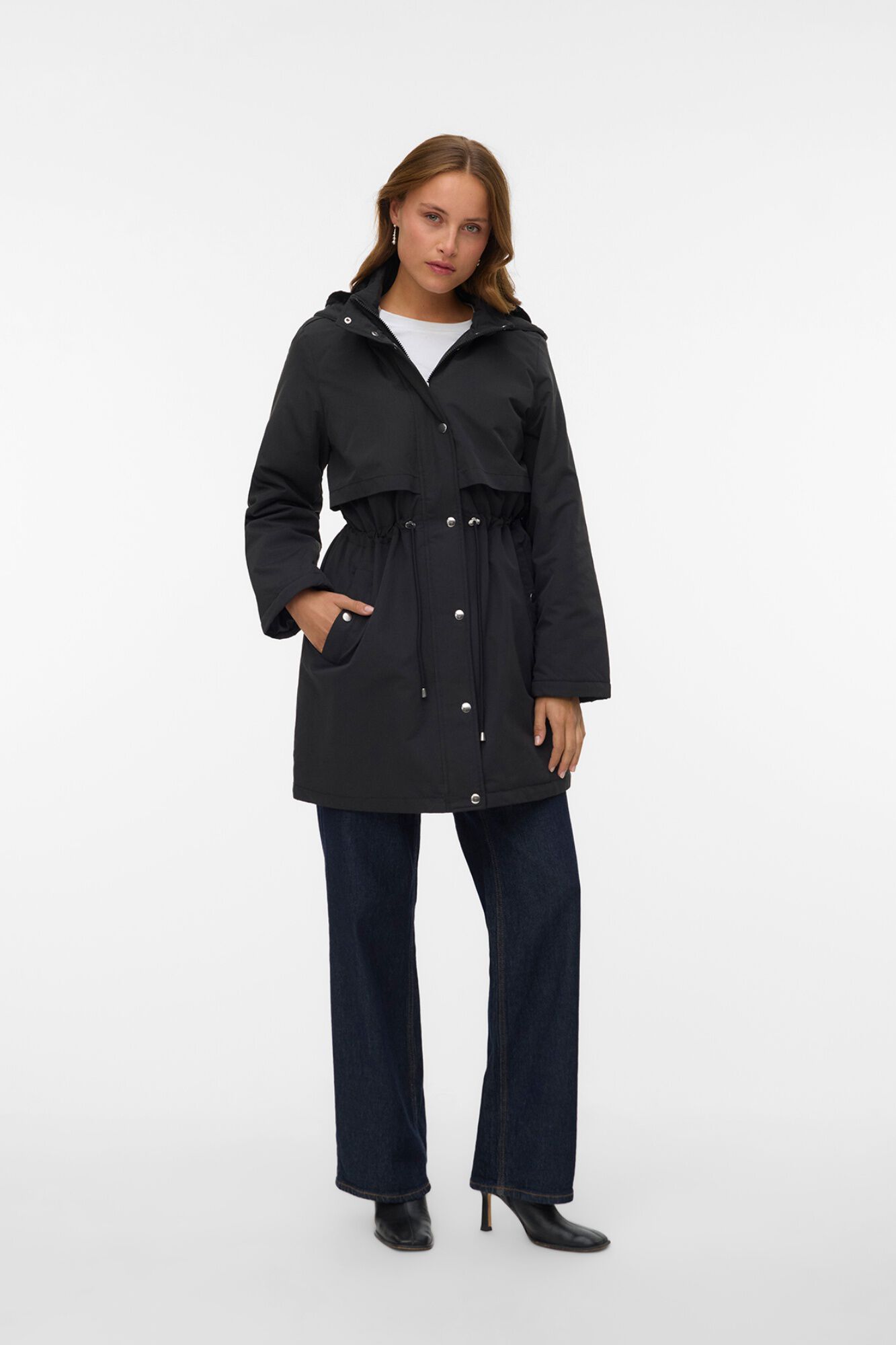 Vero Moda Parka com capuz remov&iacute;vel