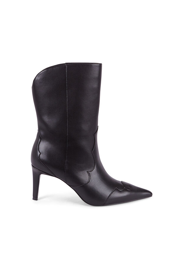 Slowlove Botins de salto fino Preto