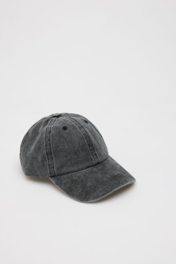 Slowlove Gorra denim tachas Gris