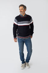 Privata Jersey cuello redondo Azul marino