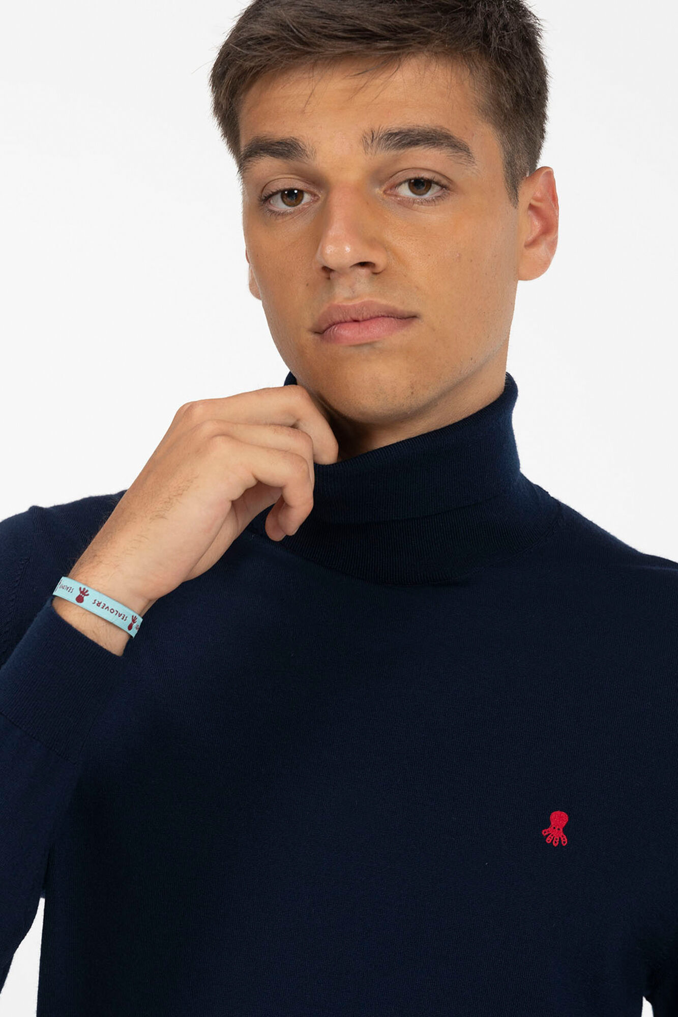elPulpo Jersey merino cuello cisne