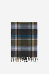 Cortefiel Cachecol tecido xadrez Verde