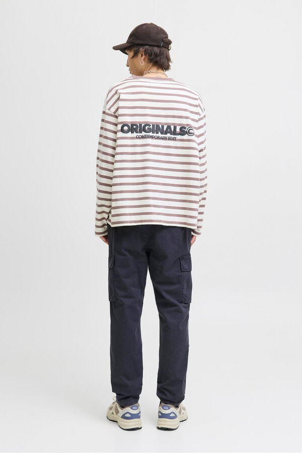 Jack & Jones Pantal&oacute;n cargo regular fit Azul marino