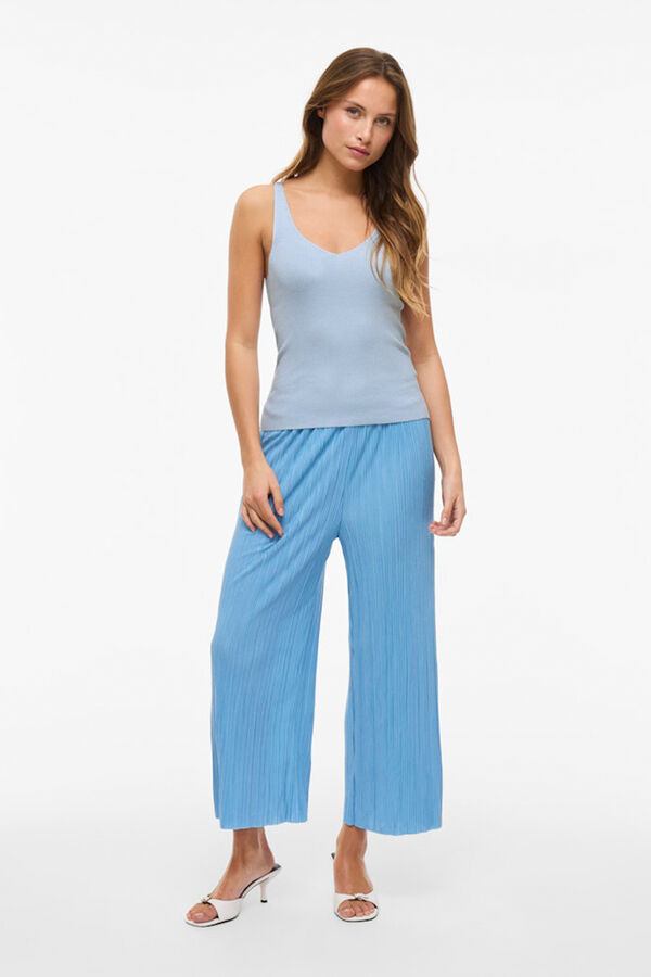 Vila Top punto tirantes con viscosa Azul