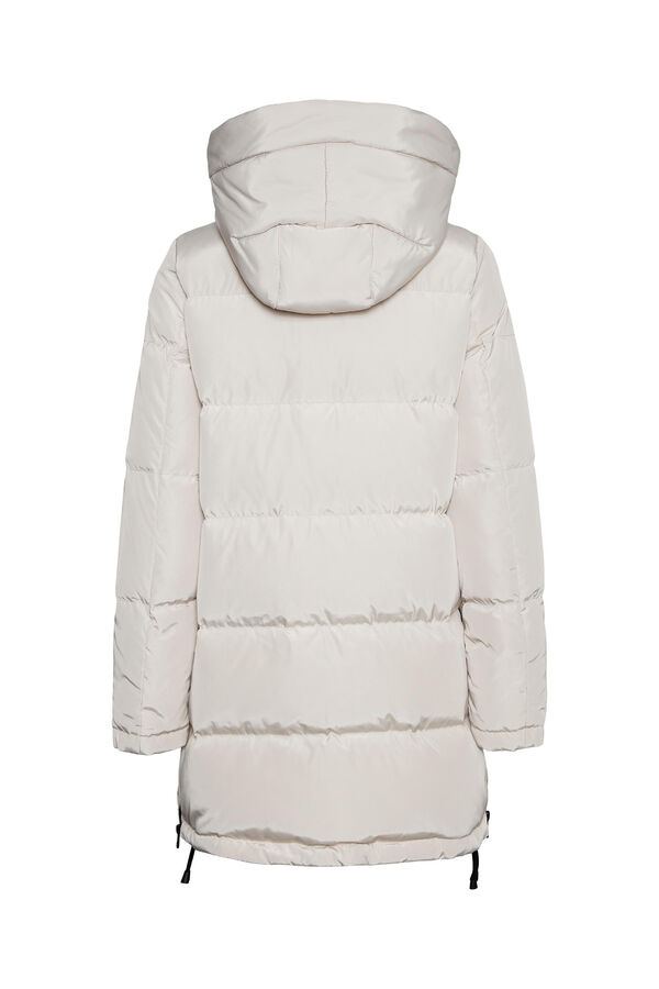 Vero Moda Sobretudo alcochoado com capuz Cinzento