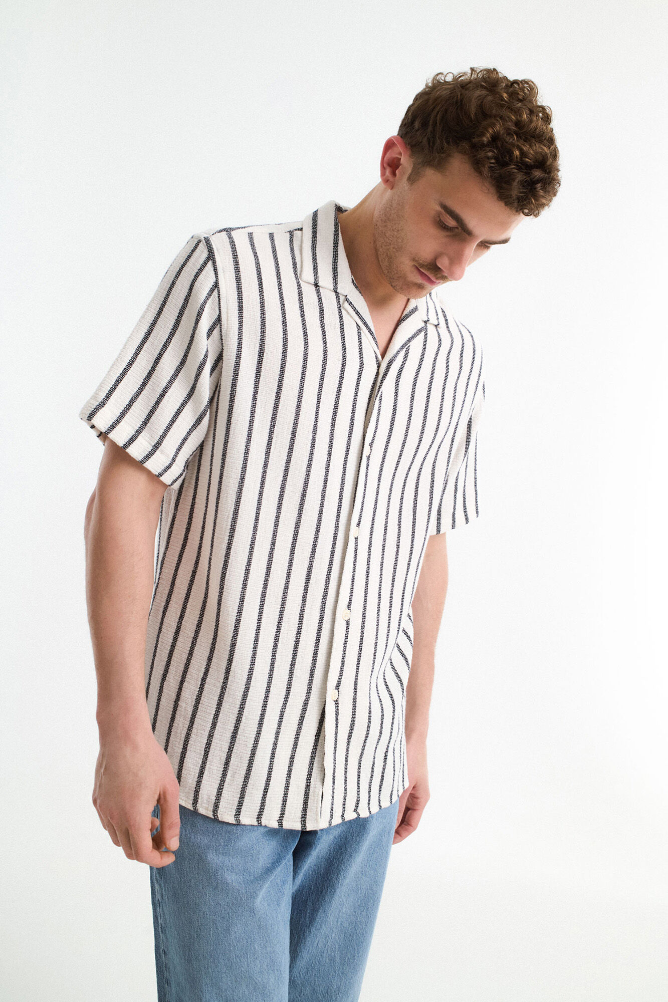 Selected Camisa resort de manga corta