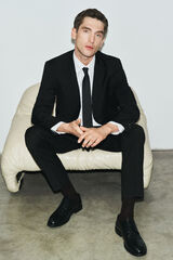 Cortefiel Blazer azul-marinho slim fit Azul
