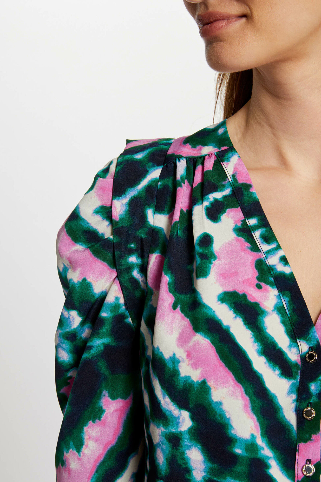 Morgan Camisa manga 3/4 estampada