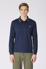 Us Polo Polo manga larga Logo Azul