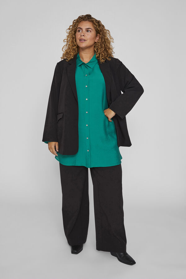 Evoked by Vila Blazer oversize Negro