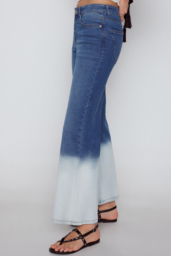 Slowlove Vaquero Palazzo Degrad&eacute; Azul oscuro