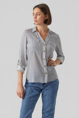 Vero Moda Camisa de riscas Azul