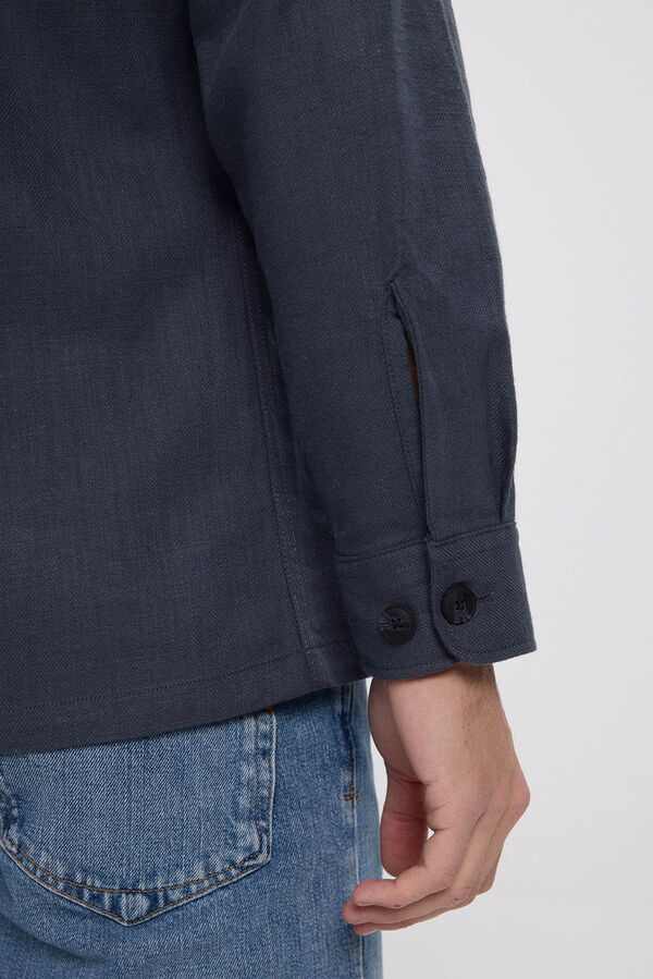 Jack & Jones Sobrecamisa confort fit Azul marino