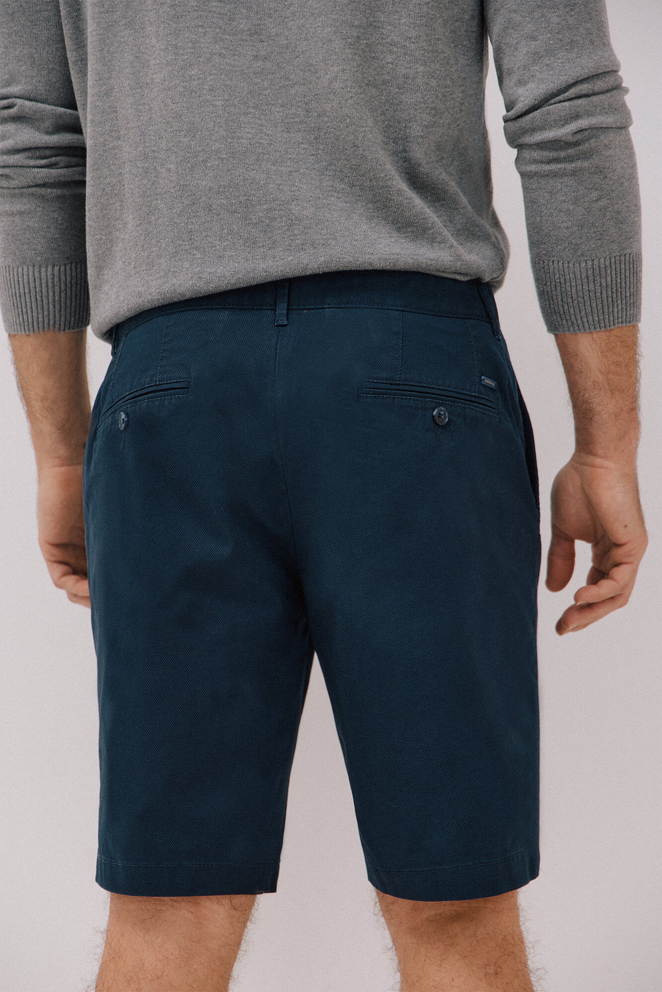 Cortefiel Bermudas chinos estampadas