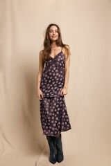 Slowlove Vestido lencero Roxo