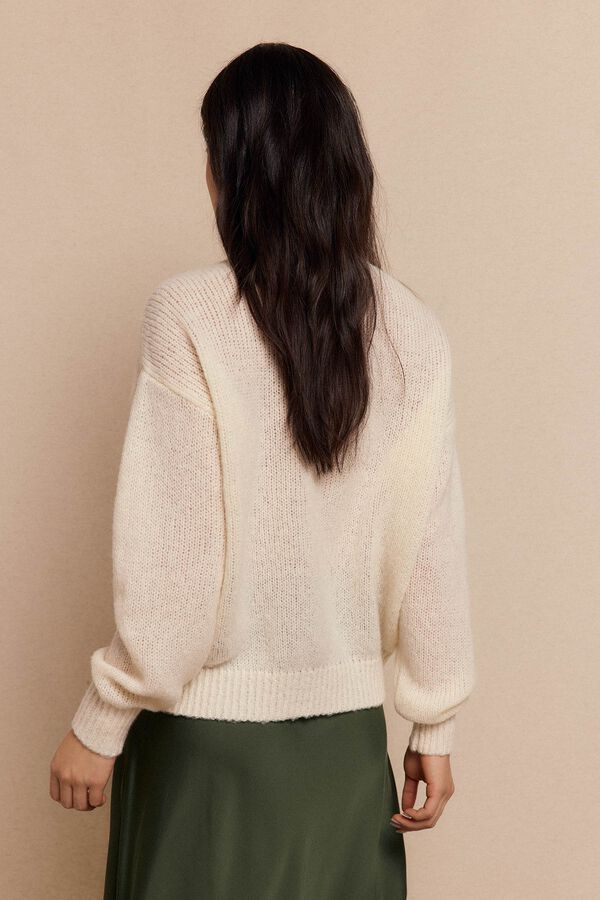 Slowlove Jersey b&aacute;sico Marfil