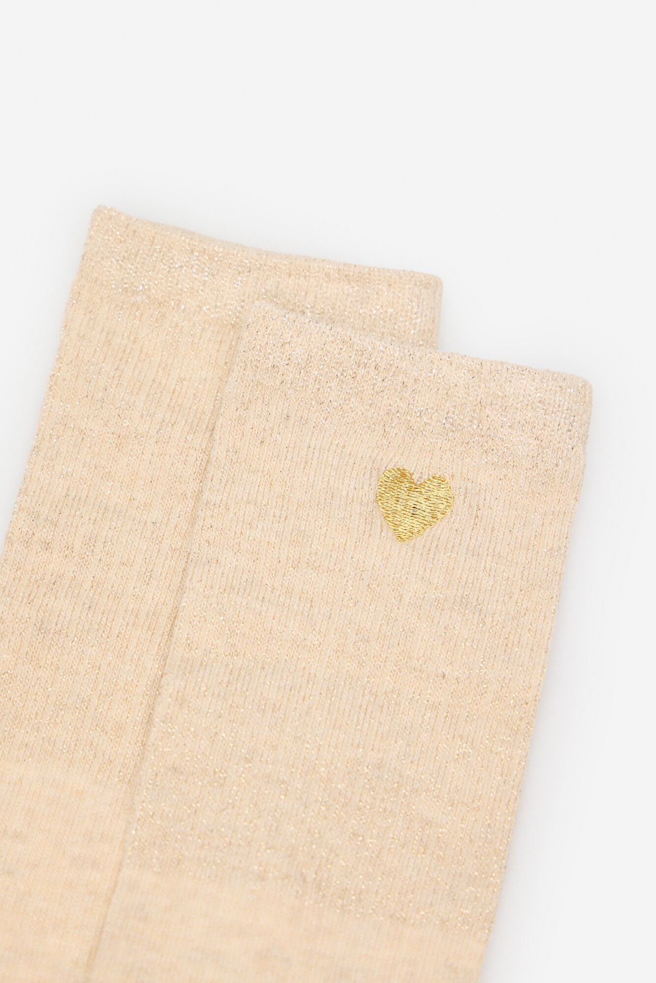 Cortefiel Meias longas de lurex