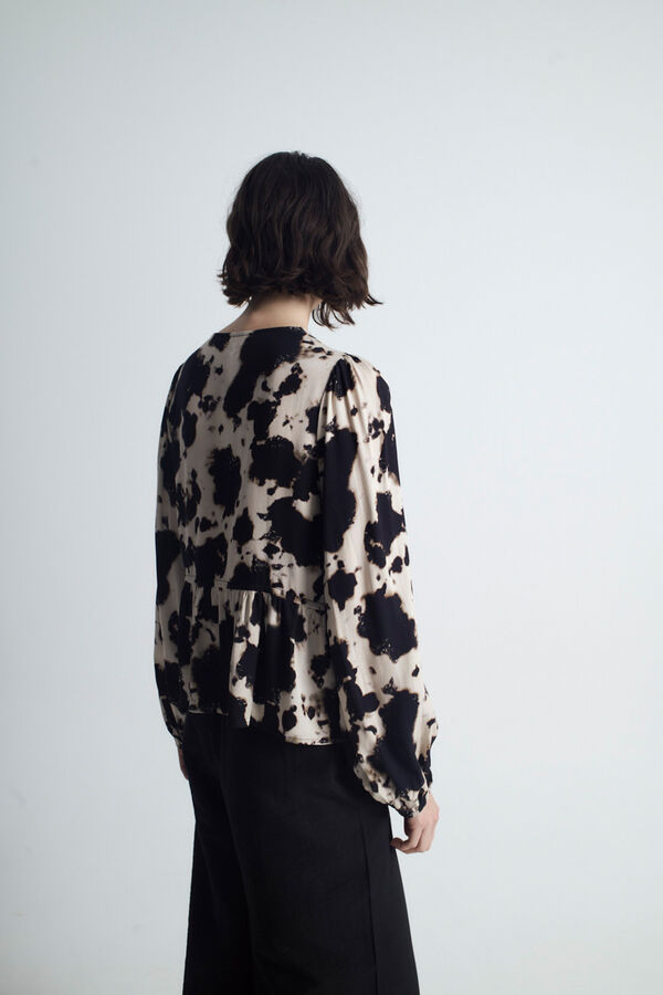 Object Top com estampado de laço Branco