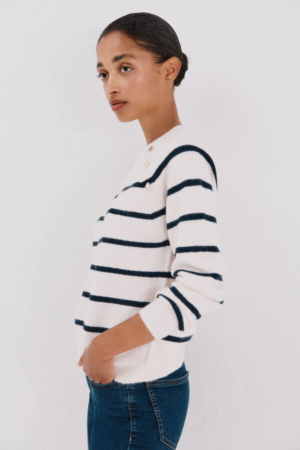 Cortefiel Jersey tacto suave Estampado azul