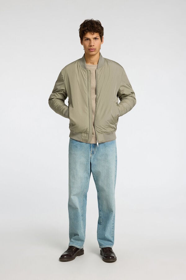 Selected Chaqueta bomber Gris