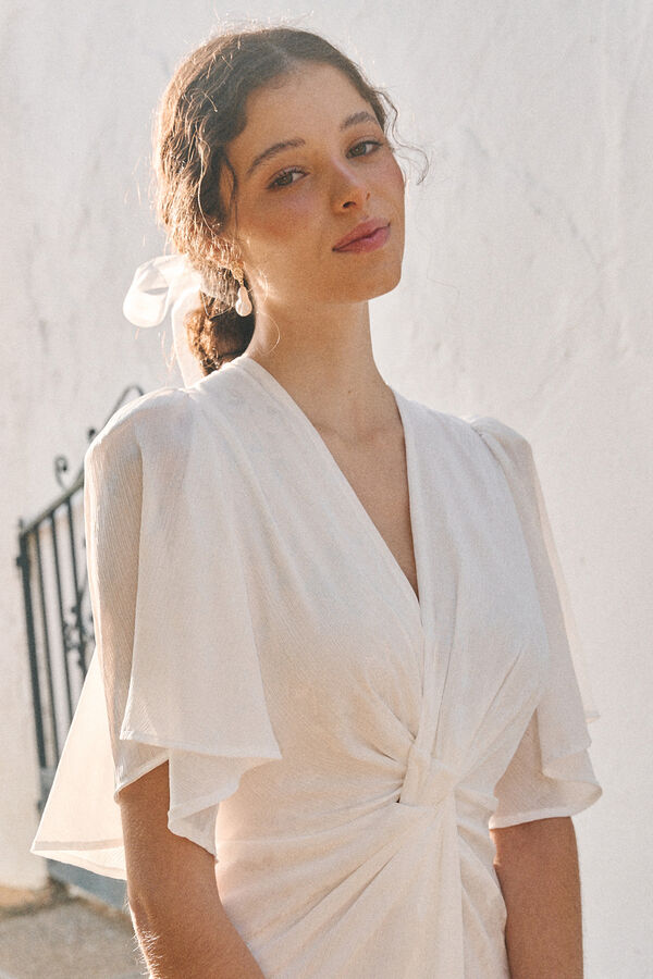 Pol&iacute;n Et Moi Vestido de novia Jazmin Blanco