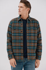 Cortefiel Sobrecamisa acolchada Verde oscuro