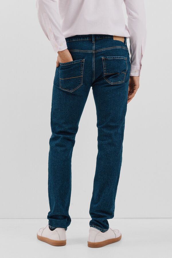 Cortefiel Jeans corte ajustado Azul