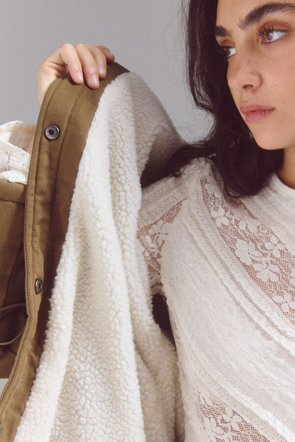 Slowlove Parka ligera Kaki