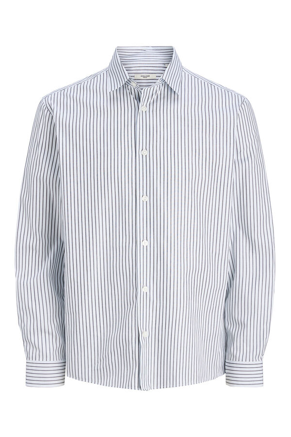Jack & Jones Camisa relaxed fit algod&oacute;n Azul