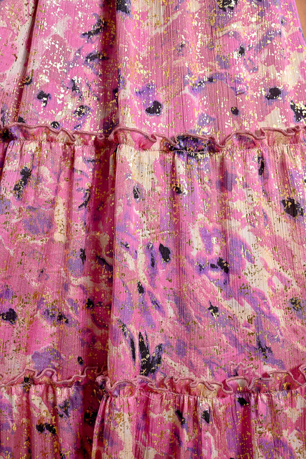 Molly Bracken Vestido largo escote halter Multicolor