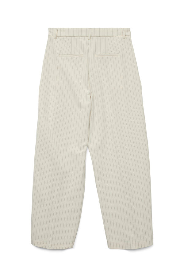 Vero Moda Pantal&oacute;n ancho de rayas Gris