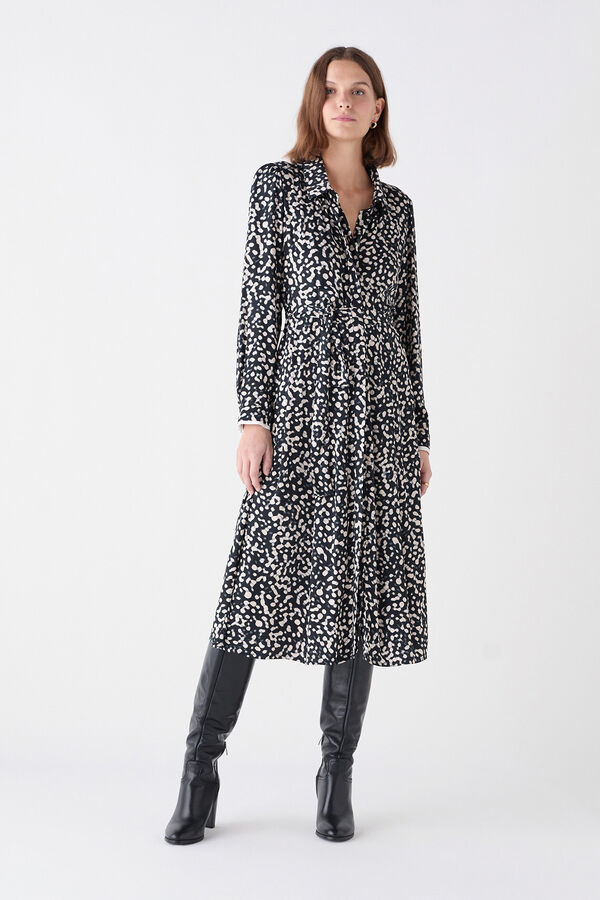 Caroll Vestido Rilesta Preto