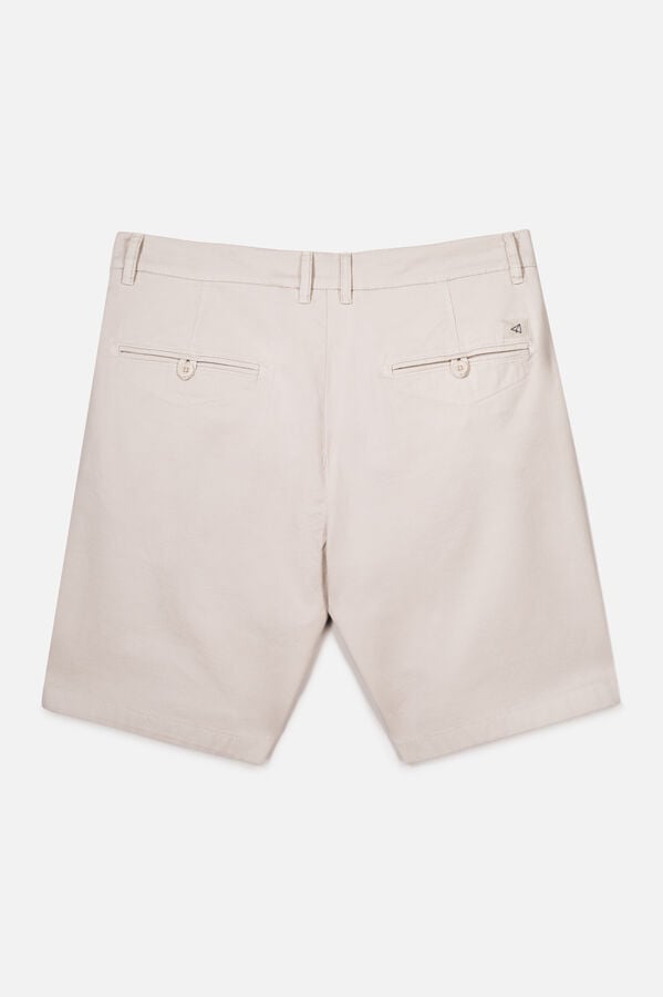 OOTO Bermuda chino Ecru