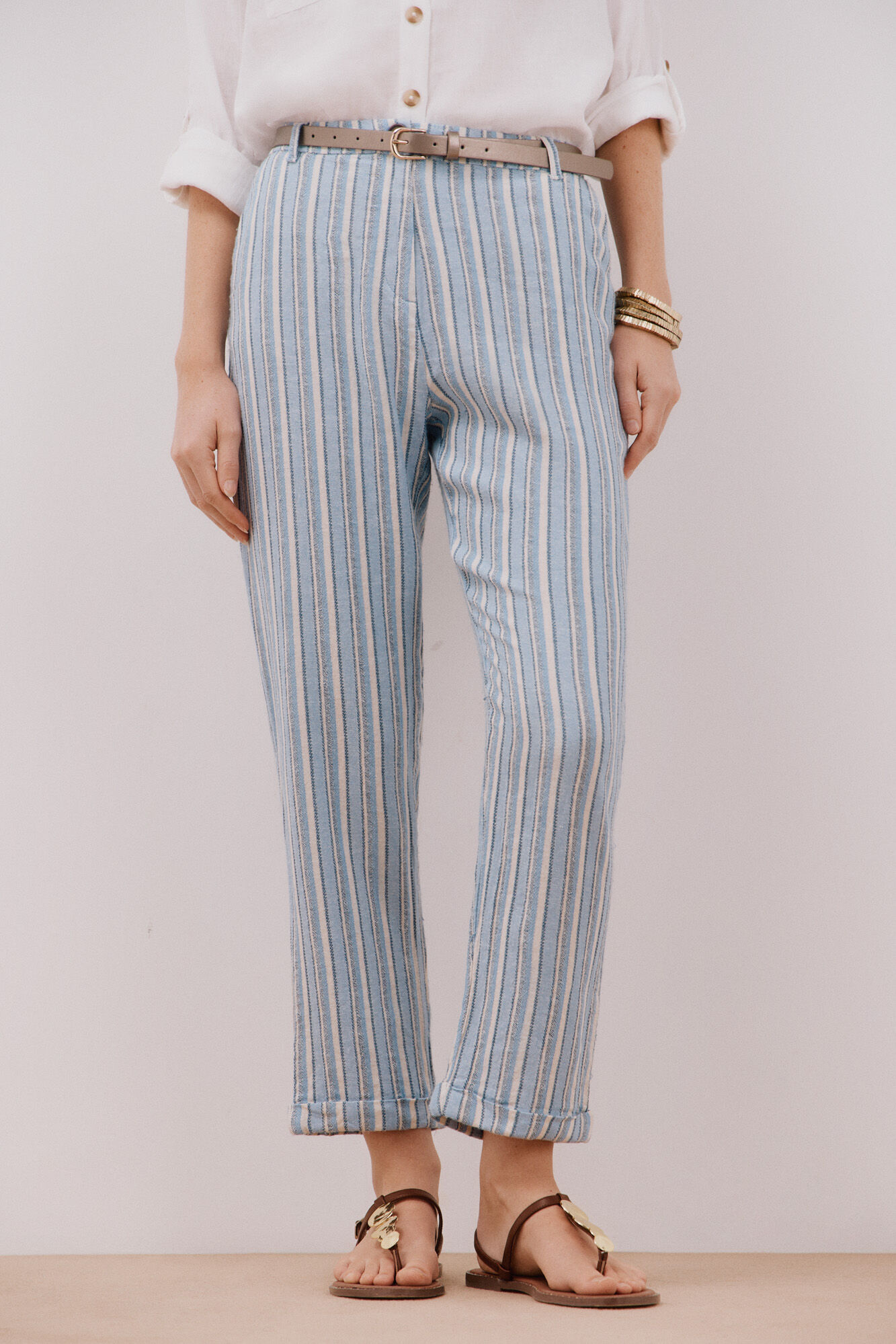 Cortefiel Cal&ccedil;as de linho