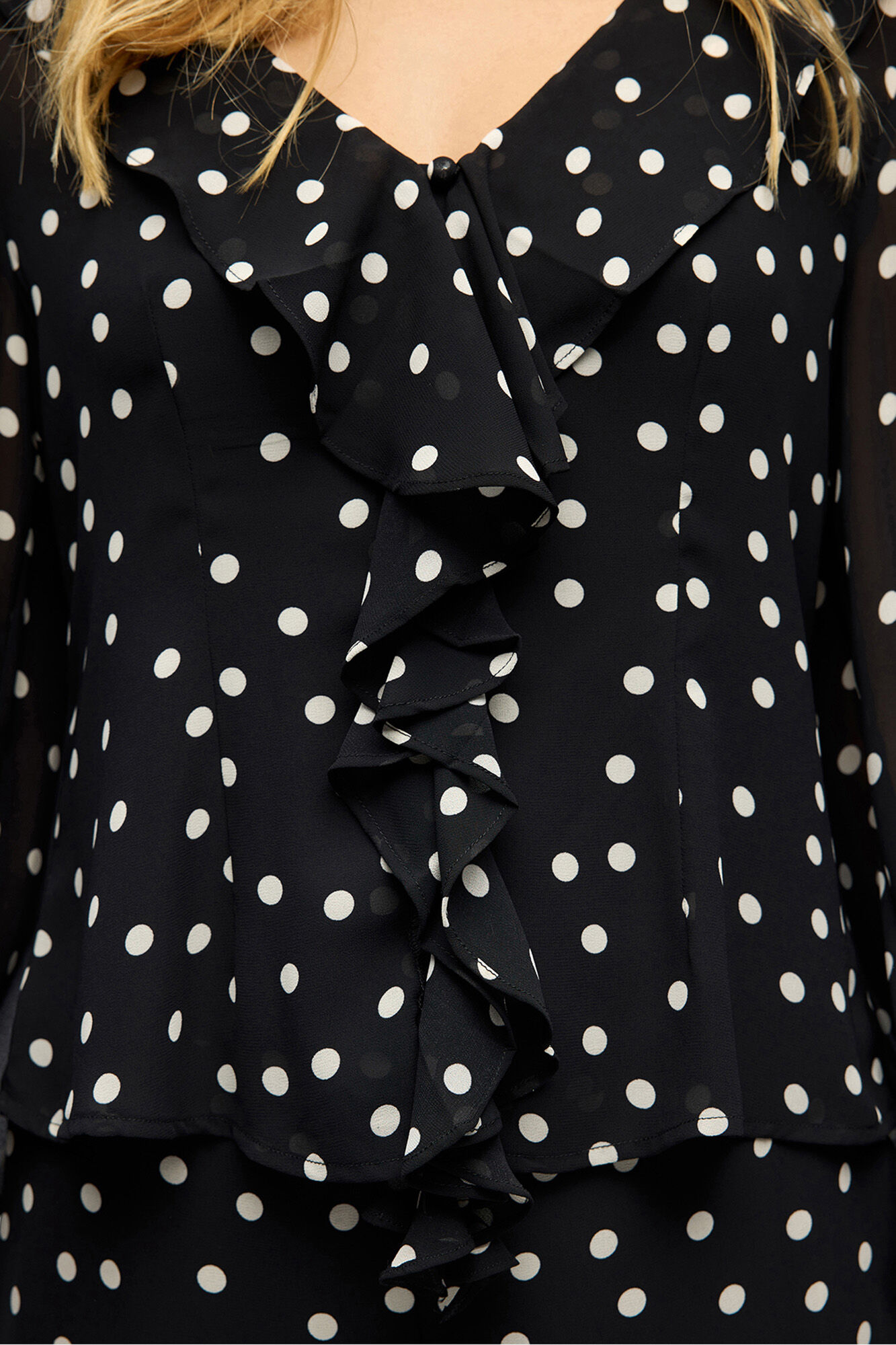 Object Blusa gasa estampada