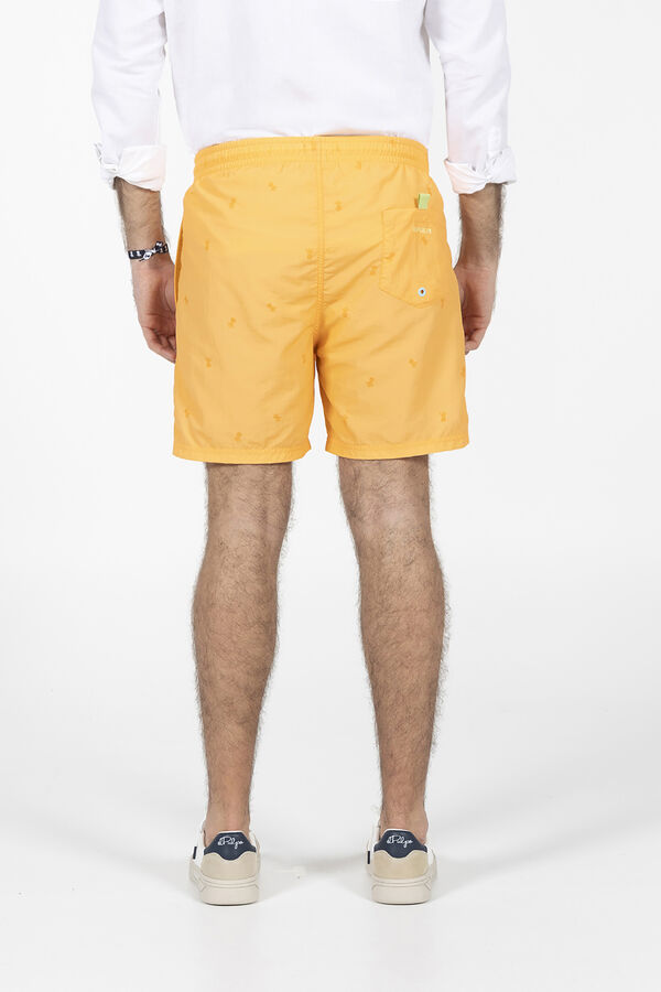 elPulpo Ba&ntilde;ador lavado estampado new all over Naranja