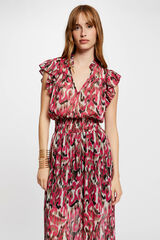 Morgan Vestido ajustado estampado Multicolorido